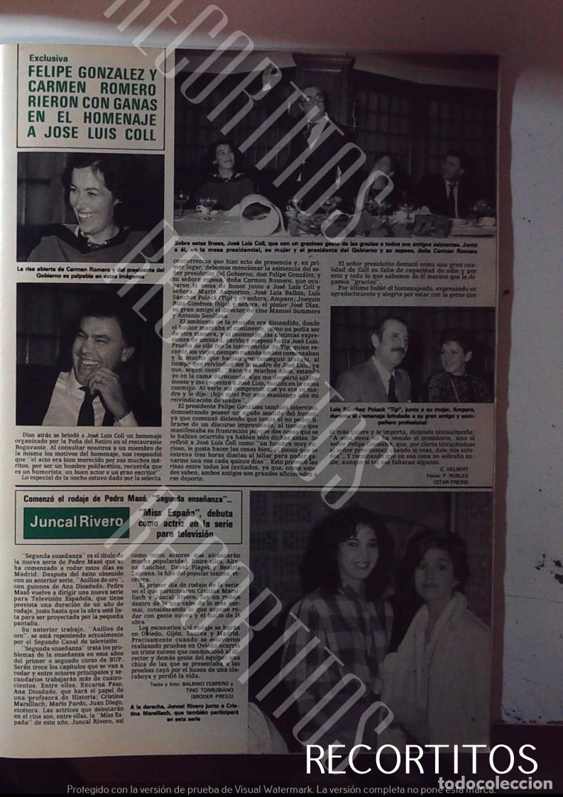 M&uacute;sica de colecci&oacute;n: TIP Y COLL MISS ESPA&Ntilde;A JUNCAL RIVERO FELIPE GONZALEZ