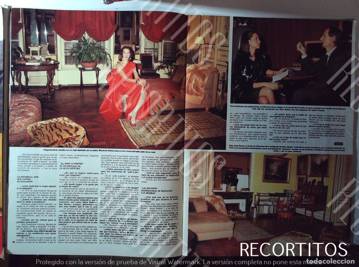 M&uacute;sica de colecci&oacute;n: MARC BOHAN ISABEL PREYSLER - Foto 2