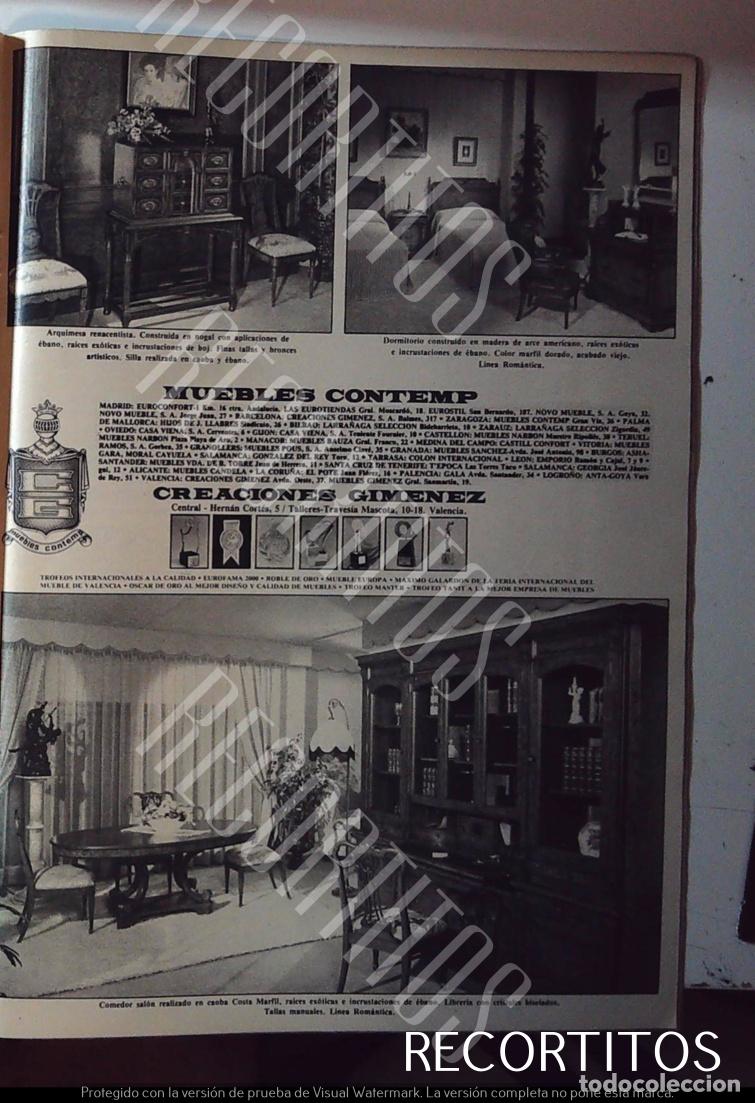 Musiksammlung: MUEBLES CONTEMP CREACIONES GIMENEZ ANUNCIO PUBLICIDAD