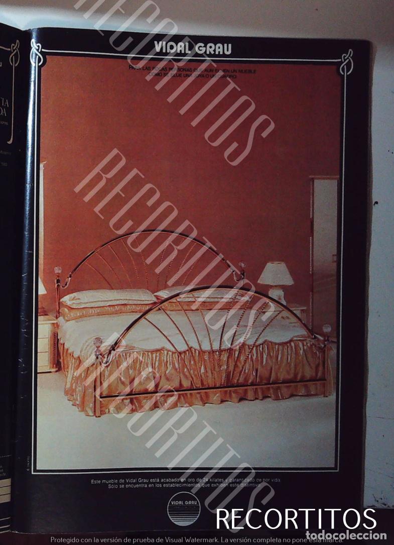 Musiksammlung: VIDAL GRAU MUEBLES CAMAS ANUNCIO PUBLICIDAD
