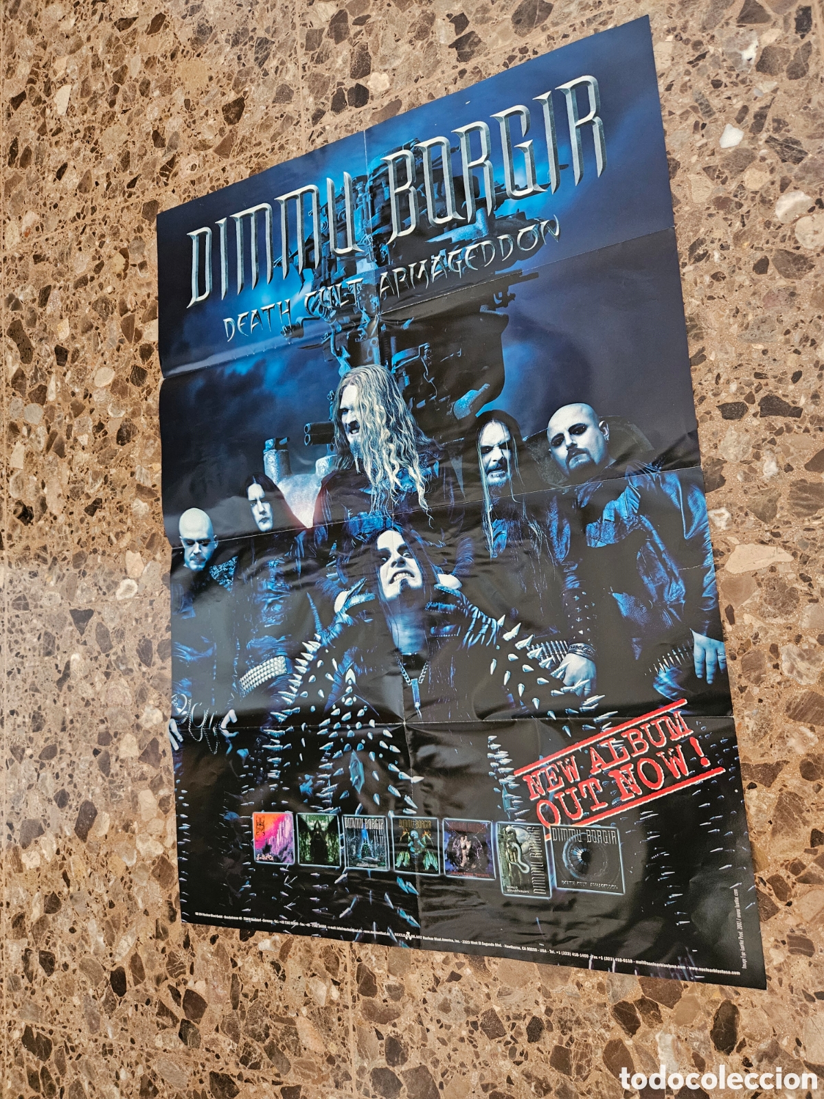 M&uacute;sica de colecci&oacute;n: P&oacute;ster Promo Dimmu Borgir. - Foto 2