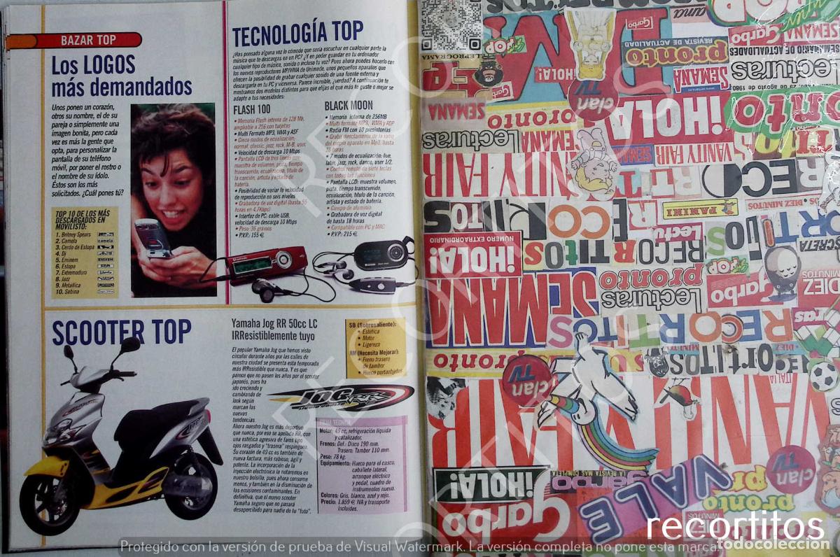 Musiksammlung: SCOOTER TOP TOP TEEN LOGOS SABINA