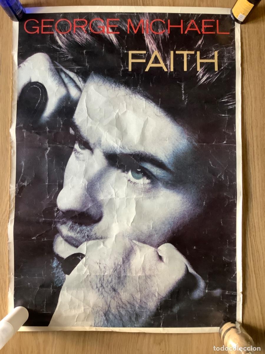 M&uacute;sica de colecci&oacute;n: P&Oacute;STER GEORGE MICHAEL - FAITH - Foto 1