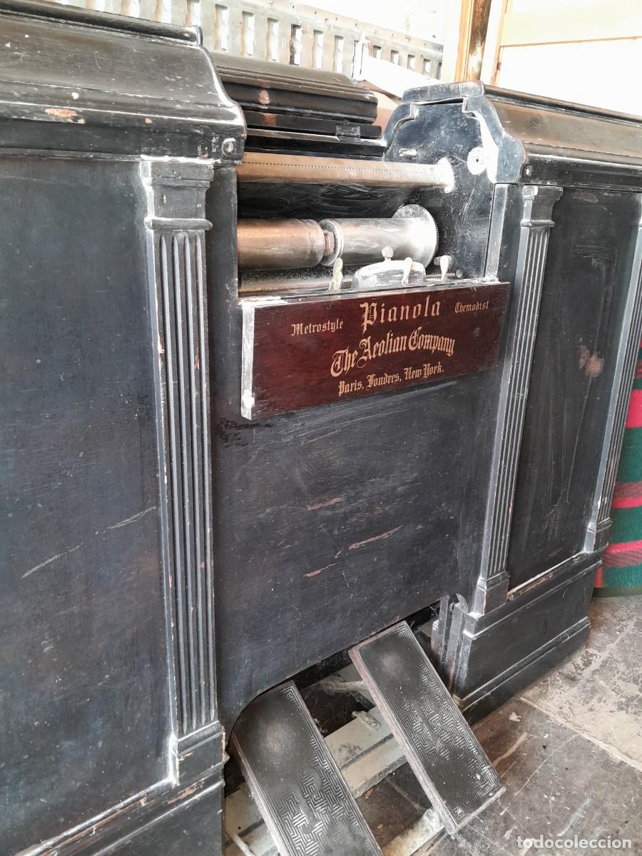M&uacute;sica de colecci&oacute;n: Pianola con rollos de musica - Foto 4