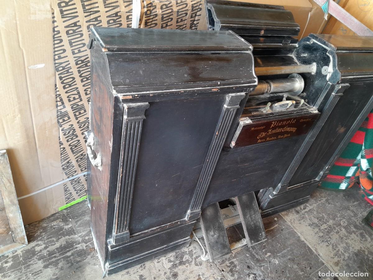 M&uacute;sica de colecci&oacute;n: Pianola con rollos de musica - Foto 5