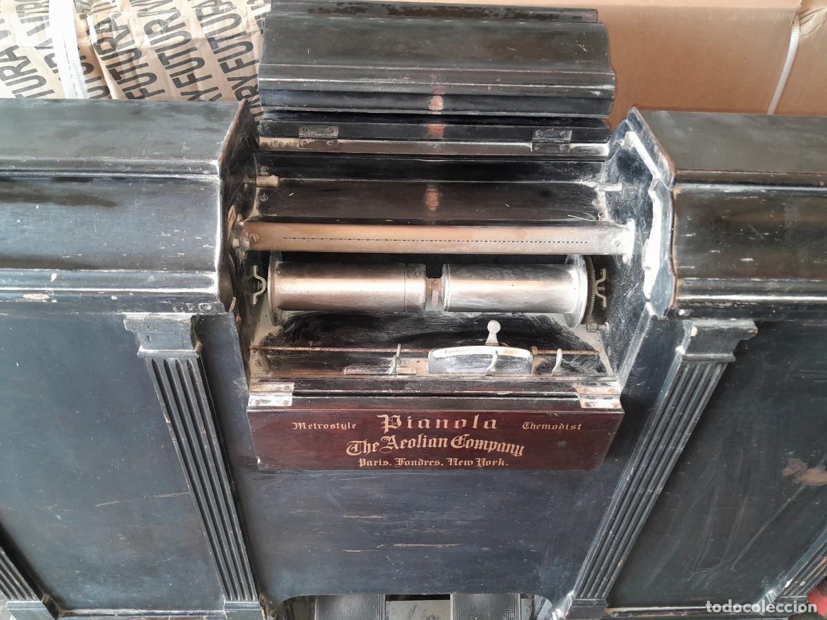 M&uacute;sica de colecci&oacute;n: Pianola con rollos de musica - Foto 6