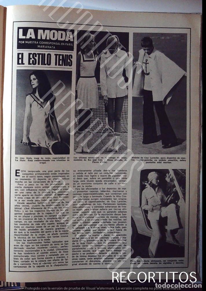 M&uacute;sica de colecci&oacute;n: LA MODA ESTILO TENIS 1973 - Foto 1