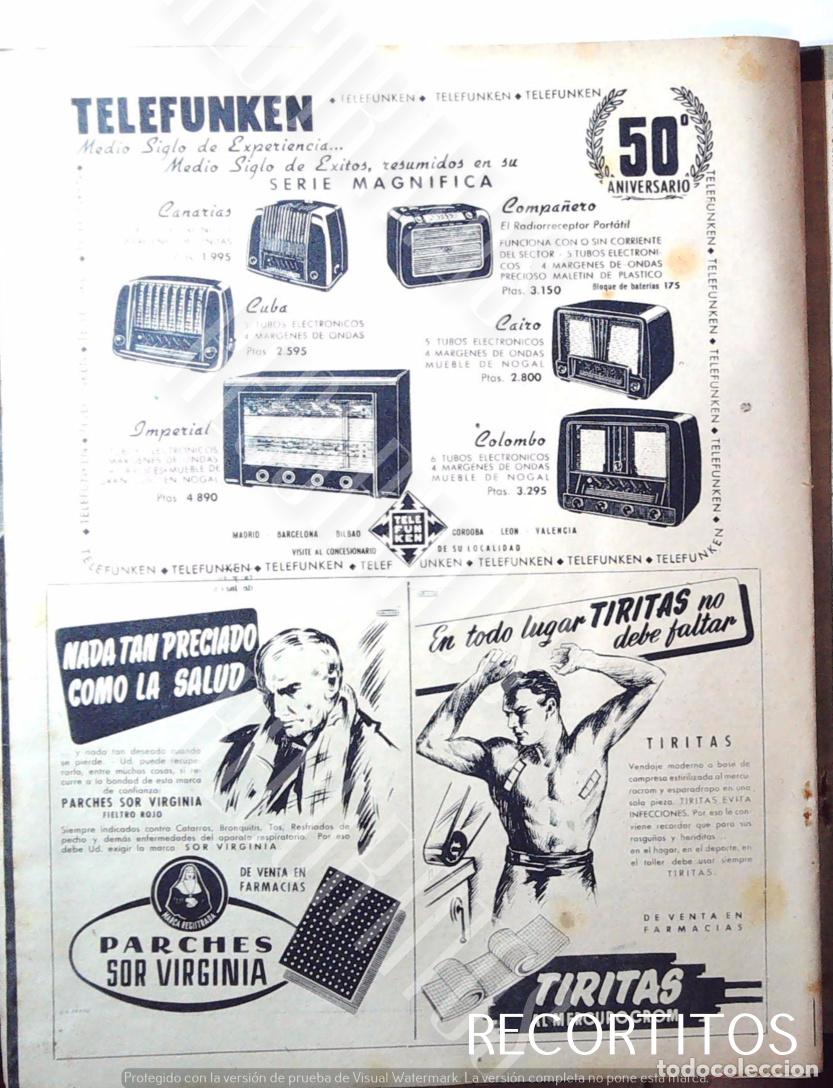 Collectible Music: PARCHES SOR VIRGINIA IRITAS TELEFUNKEN