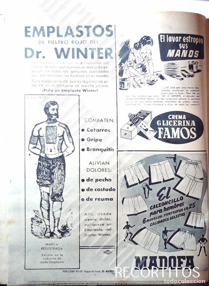 Collectible Music: MADOFA CALZONCILLO EMPLASTOS DR WINTER 1953 FAMOS CREMA