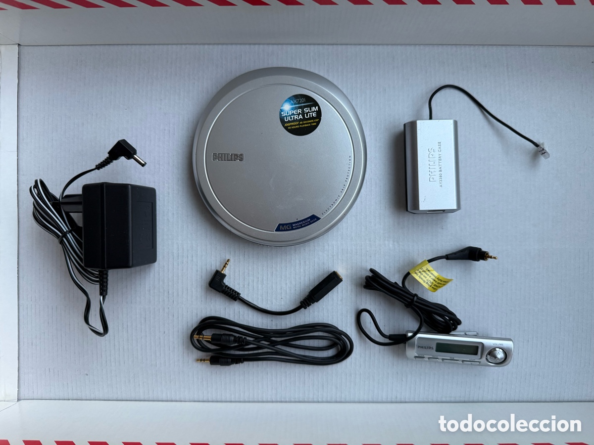 M&uacute;sica de colecci&oacute;n: Discman Philips AX7201 - Foto 1