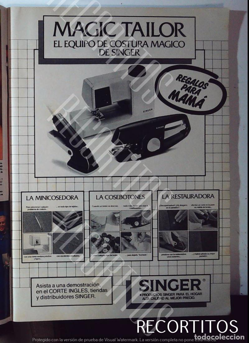 M&uacute;sica de colecci&oacute;n: SINGER MAQUINA DE COSER ANUNCIO PUBLICIDAD