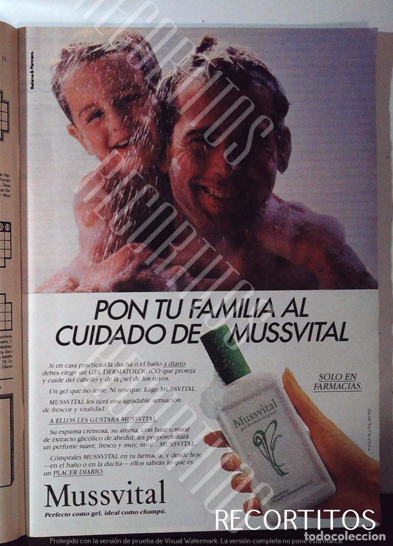 M&uacute;sica de colecci&oacute;n: MUSSVITAL ANUNCIO PUBLICIDAD