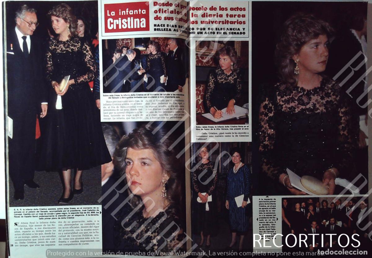 M&uacute;sica de colecci&oacute;n: LA INFANTA CRISTINA EN EL SENADO