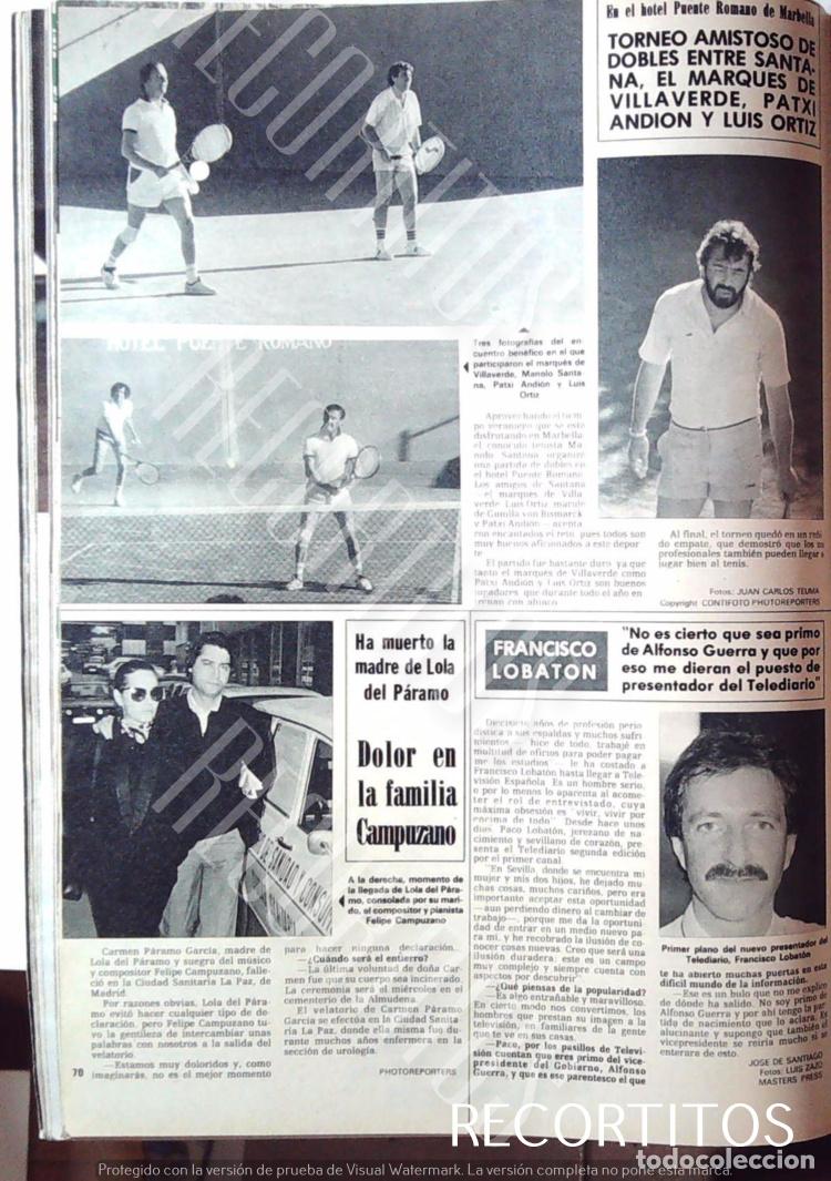 M&uacute;sica de colecci&oacute;n: CRISTOBAL MARTINEZ BORDIU MARQUES DE VILLAVERDE PATXI ANDION LUIS ORTIZ TENNIS MARBELLA