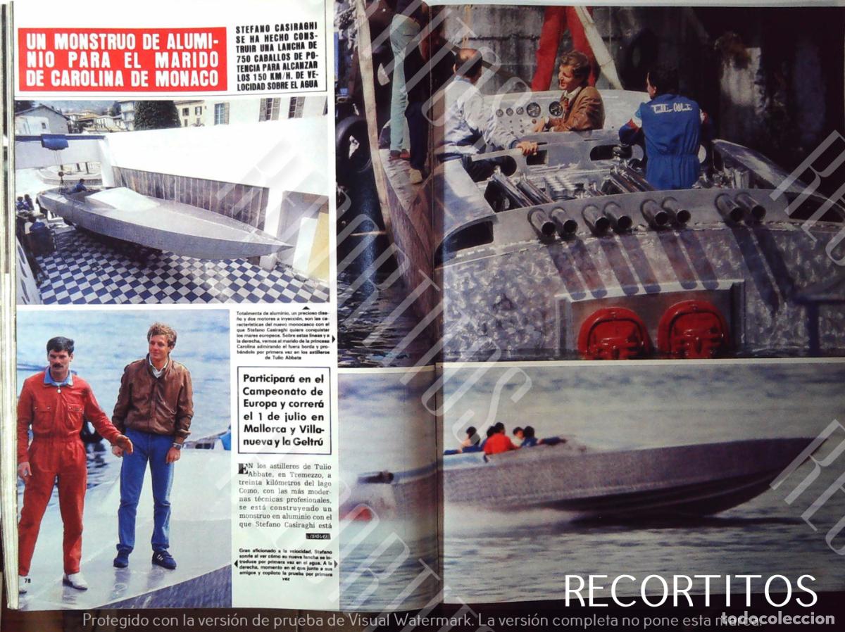 M&uacute;sica de colecci&oacute;n: stefano casiraghi LANCHA METALICA UN MONSTRUO DE ACERO QUE LE COSTO LA VIDA