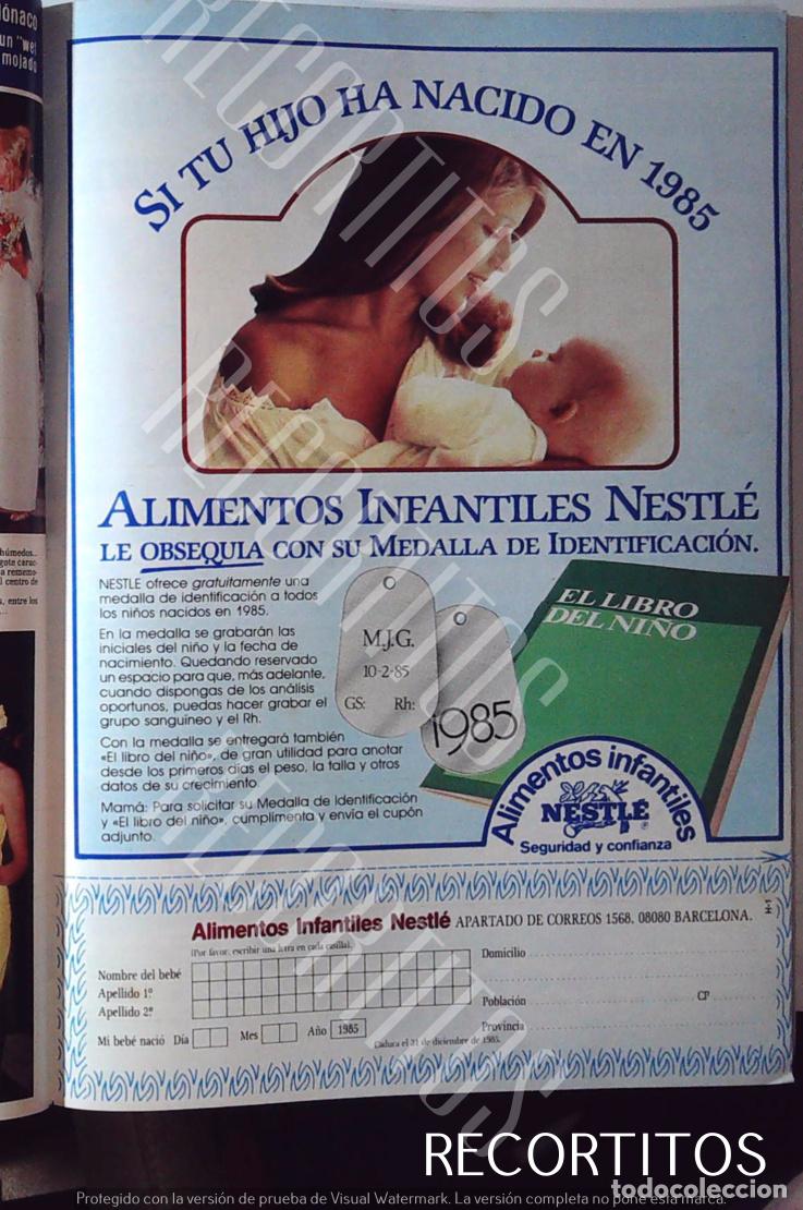 M&uacute;sica de colecci&oacute;n: nestle alimentos infantiles anuncio publicidad 1985