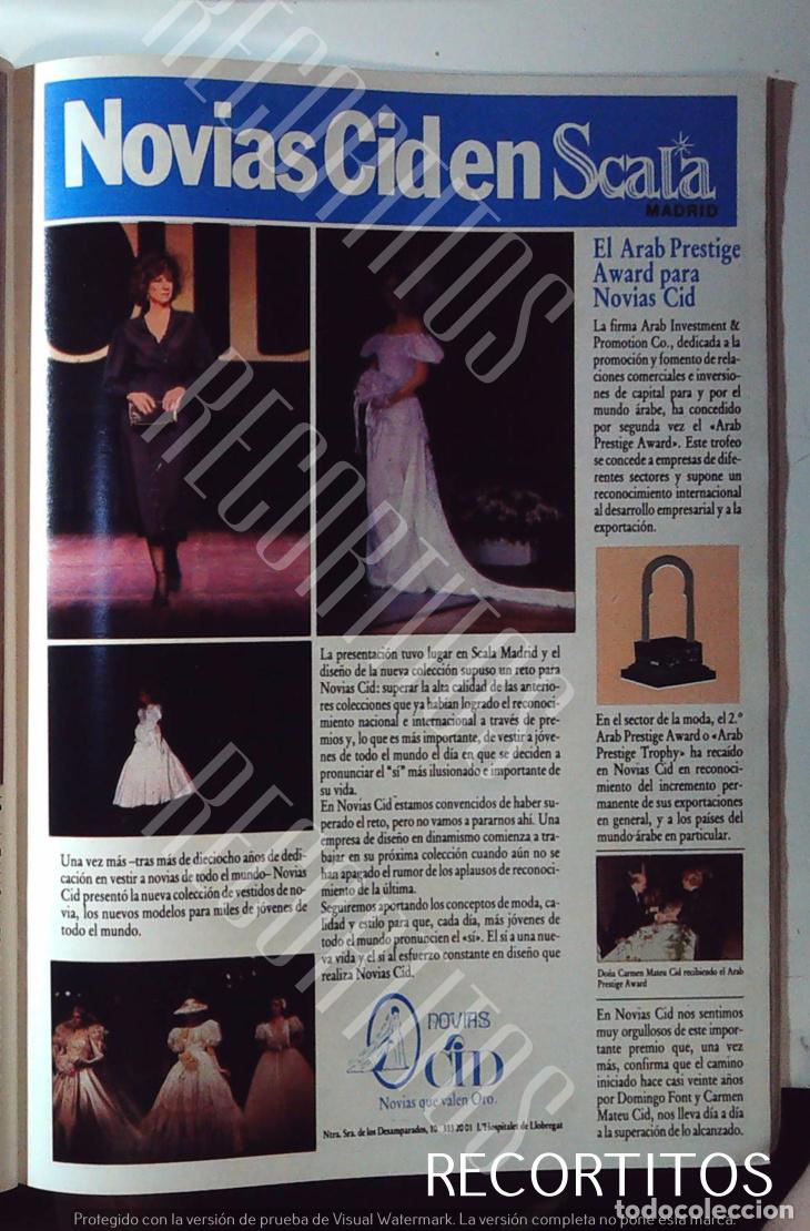 M&uacute;sica de colecci&oacute;n: NOVIAS CID anuncio publicidad