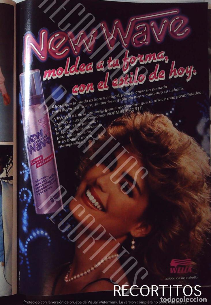 Collectible Music: WELLA NEW WAVE ANUNCIO PUBLICIDAD