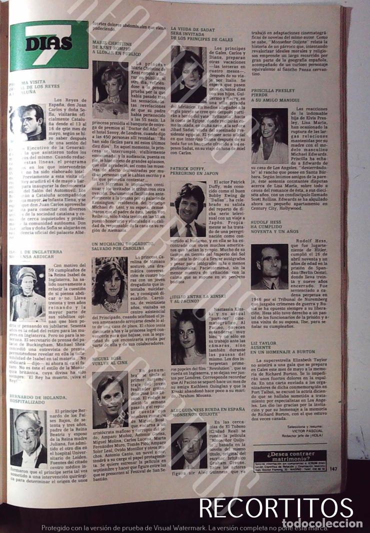 M&uacute;sica de colecci&oacute;n: NASTASSIA KINSKI ANASTASIA NATSAJA MIGUEL BOSE PATRICK DUFFY CAROLINA DE MONACO PRISCILLA PRESLEY