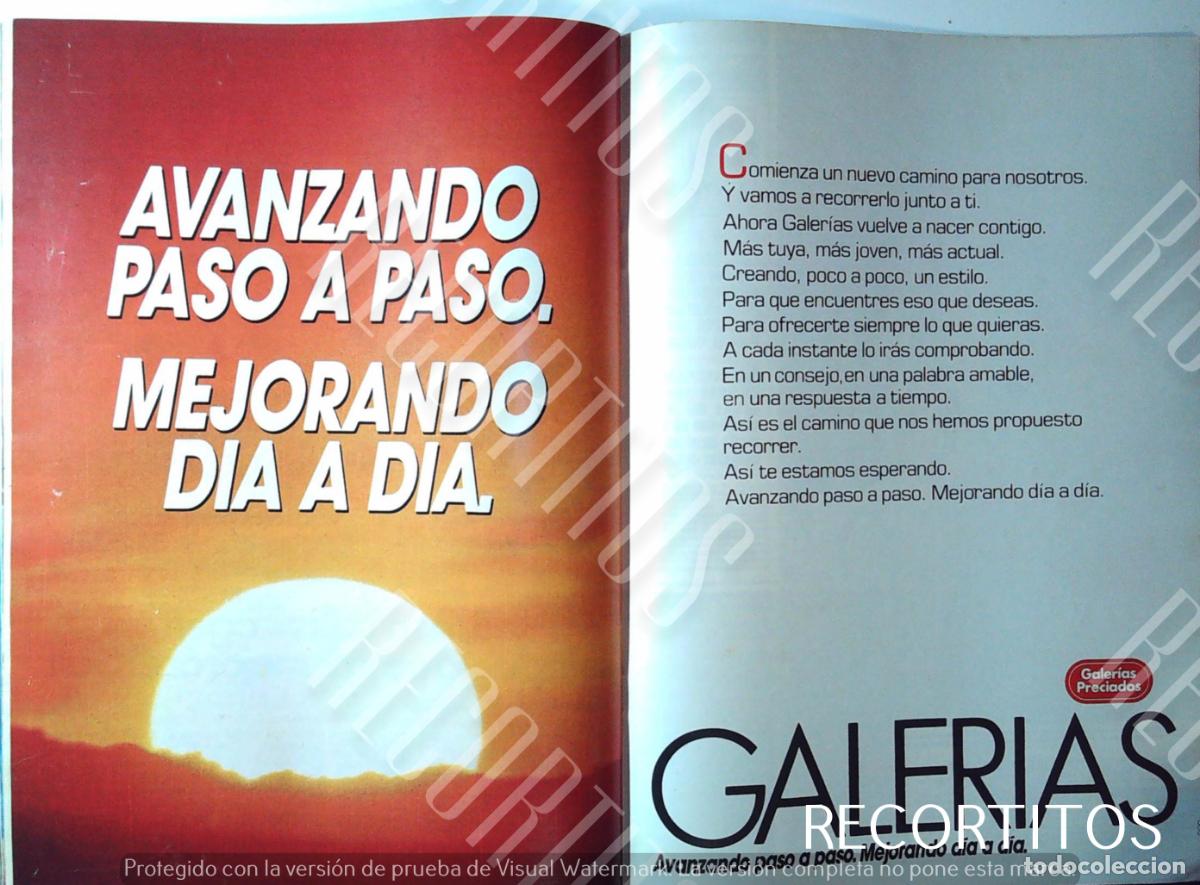 M&uacute;sica de colecci&oacute;n: GALERIAS PRECIADOS ANUNCIO PUBLICIDAD