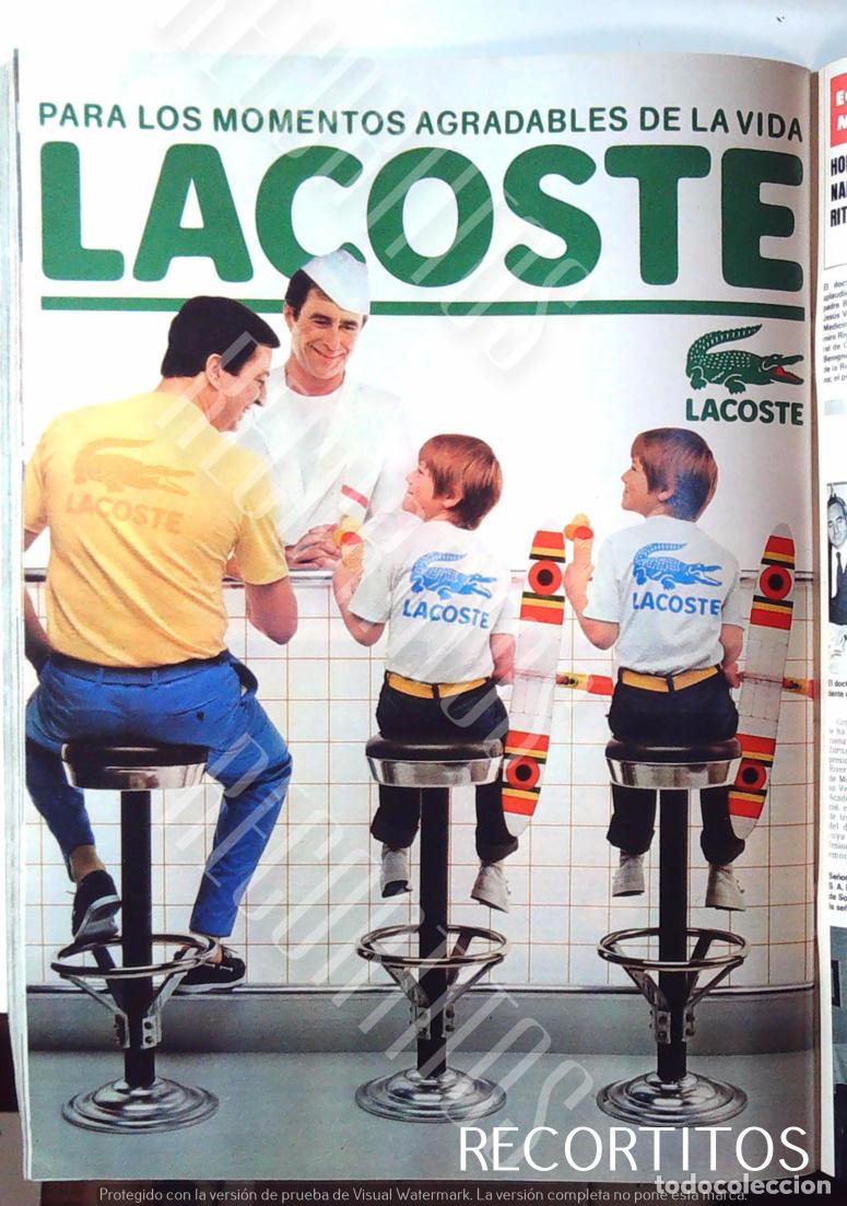 M&uacute;sica de colecci&oacute;n: LACOSTE ANUNCIO PUBLICIDAD - Foto 1
