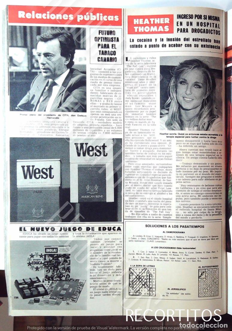 M&uacute;sica de colecci&oacute;n: HEATHER THOMAS EL JUEGO DE HOLA DE EDUCA