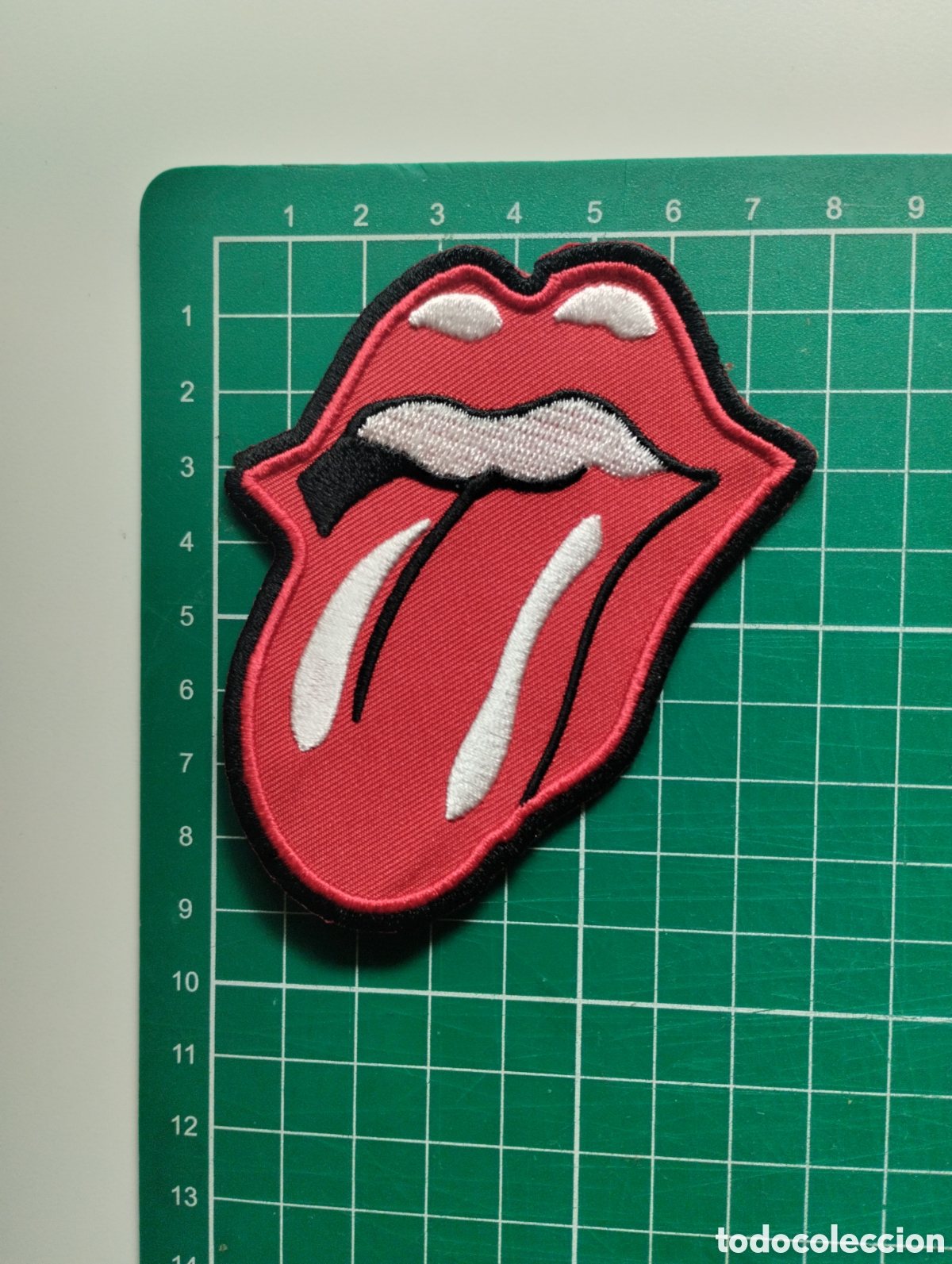 M&uacute;sica de colecci&oacute;n: PARCHE BORDADO - TERMO ADHESIVO - GRUPO ROCK - ROLLING STONES