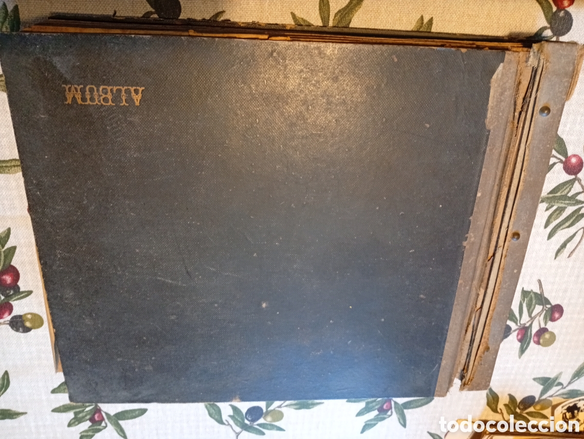 Musica di collezione: Album con 11 discos la voz de su amo para, gramola