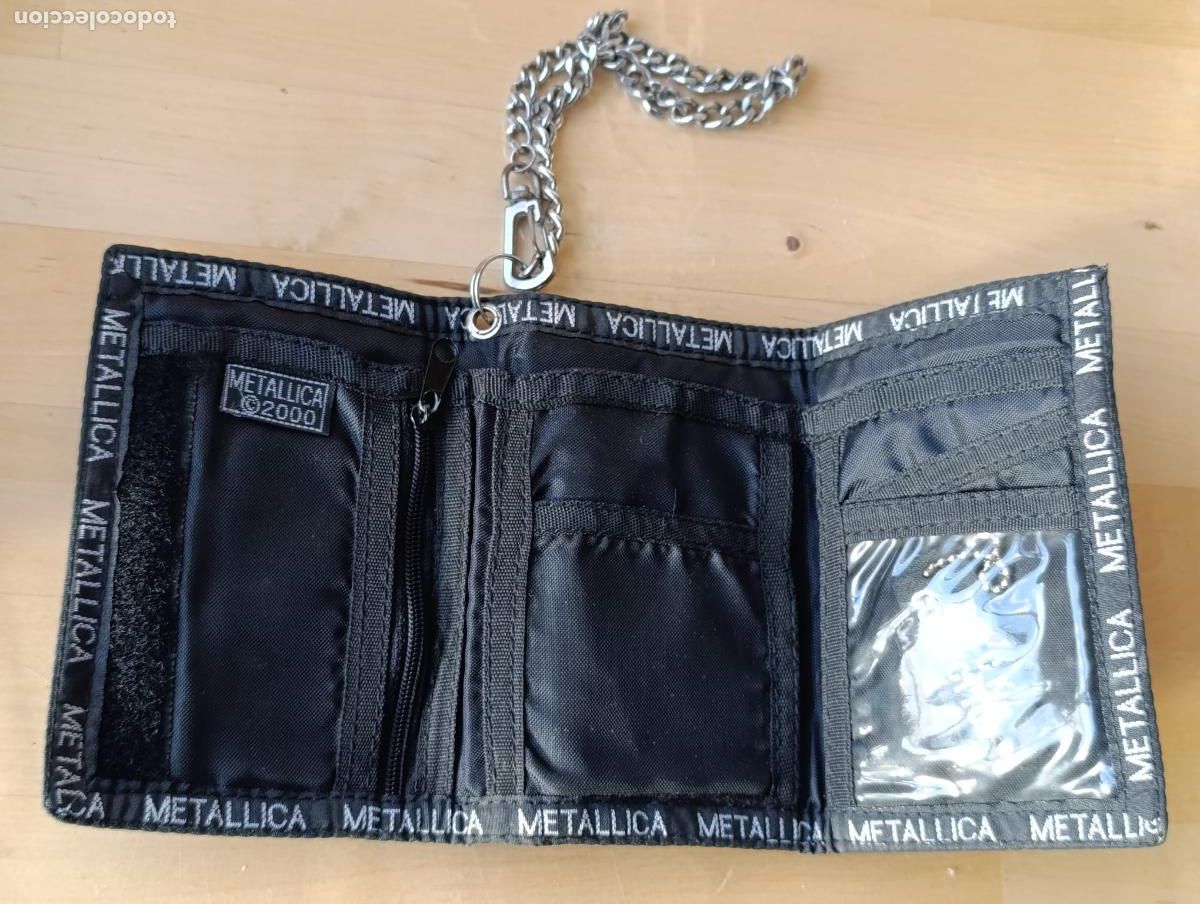 M&uacute;sica de colecci&oacute;n: CARTERA BORDADA METALLICA. - Foto 2