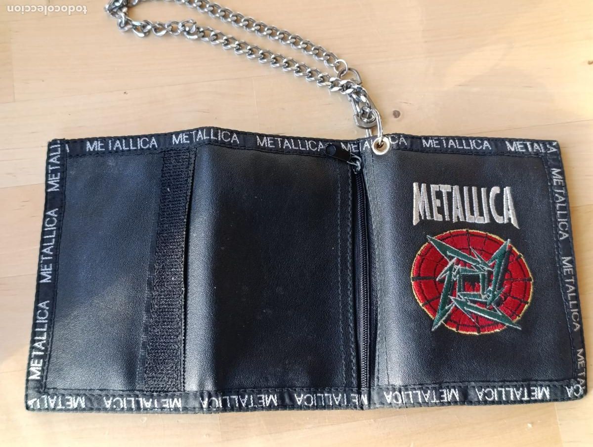 M&uacute;sica de colecci&oacute;n: CARTERA BORDADA METALLICA. - Foto 1