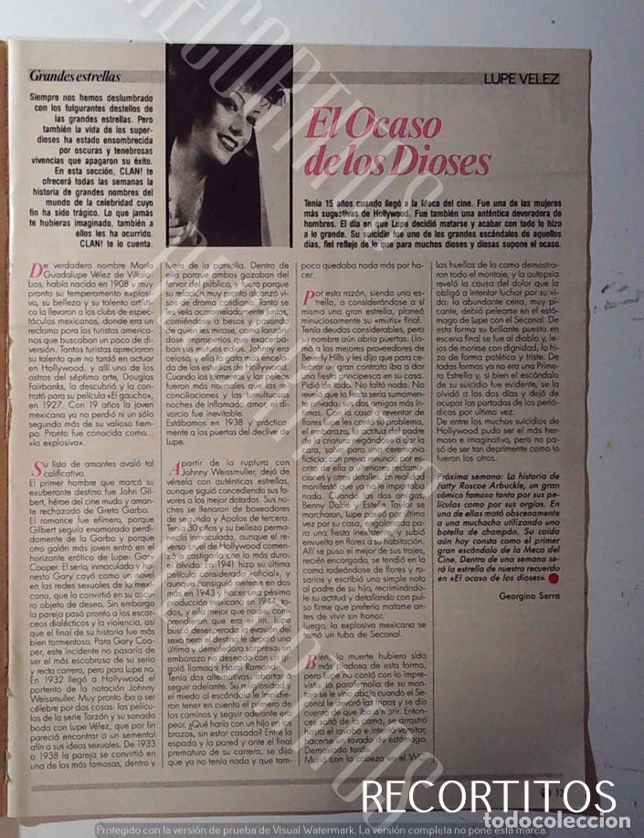 M&uacute;sica de colecci&oacute;n: LUPE VELEZ EL OCASO DE LOS DIOSES - Foto 1