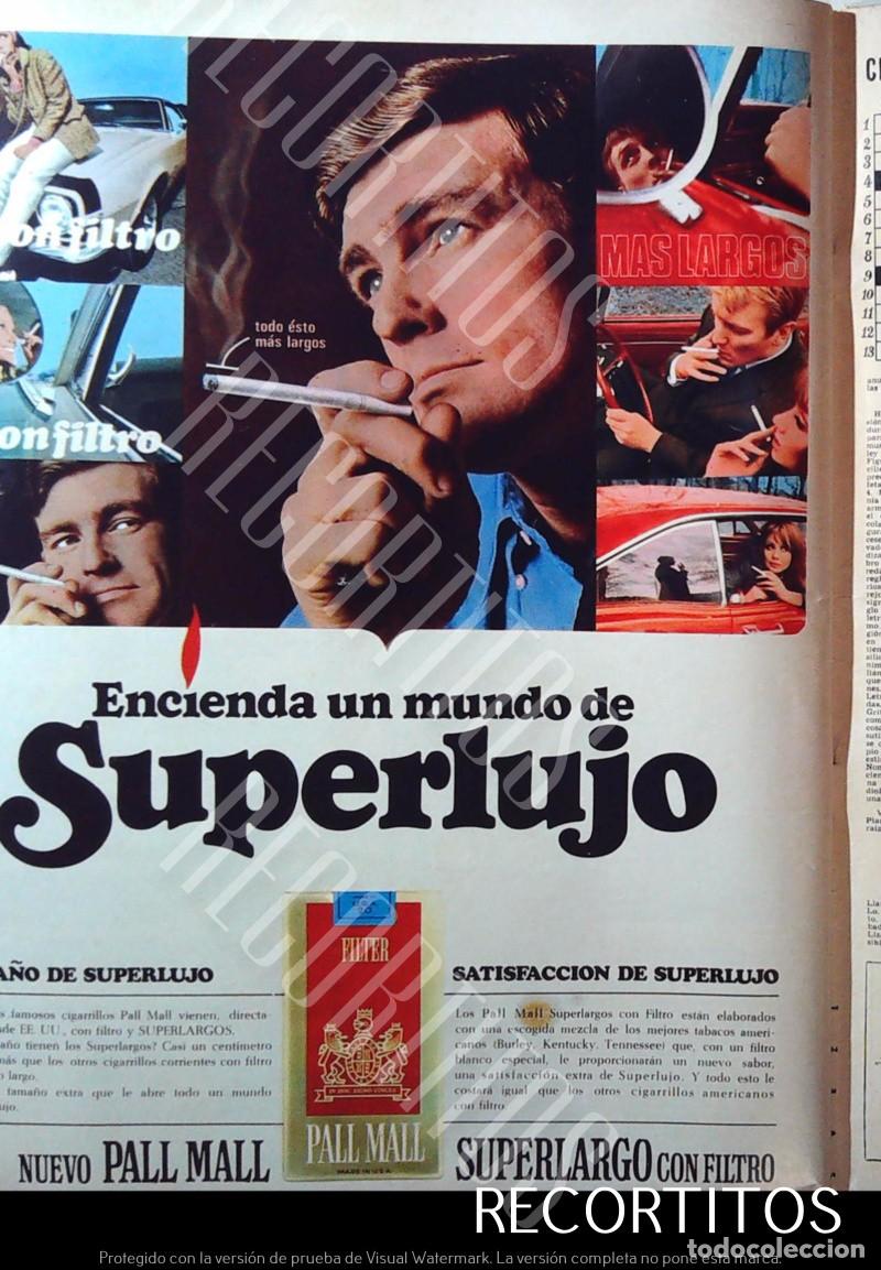 Musica di collezione: PALL MALL CIGARRILLOS TABACO ANUNCIO PUBLICIDAD