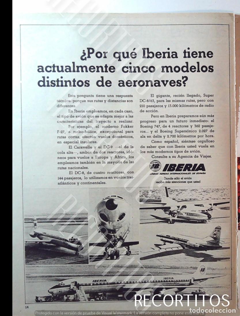 M&uacute;sica de colecci&oacute;n: IBERIA 1969 ANUNCIO PUBLICIDAD - Foto 1