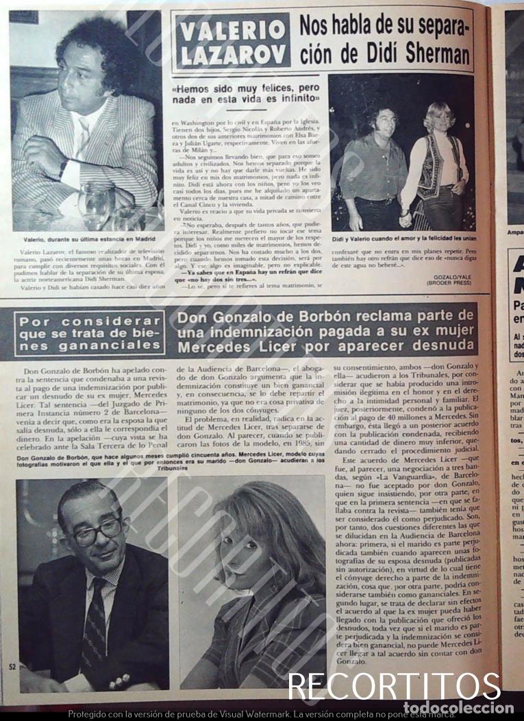 M&uacute;sica de colecci&oacute;n: GONZALO DE BORBON MERCEDES LICER VALERIO LAZAROV DIDI SHERMAN