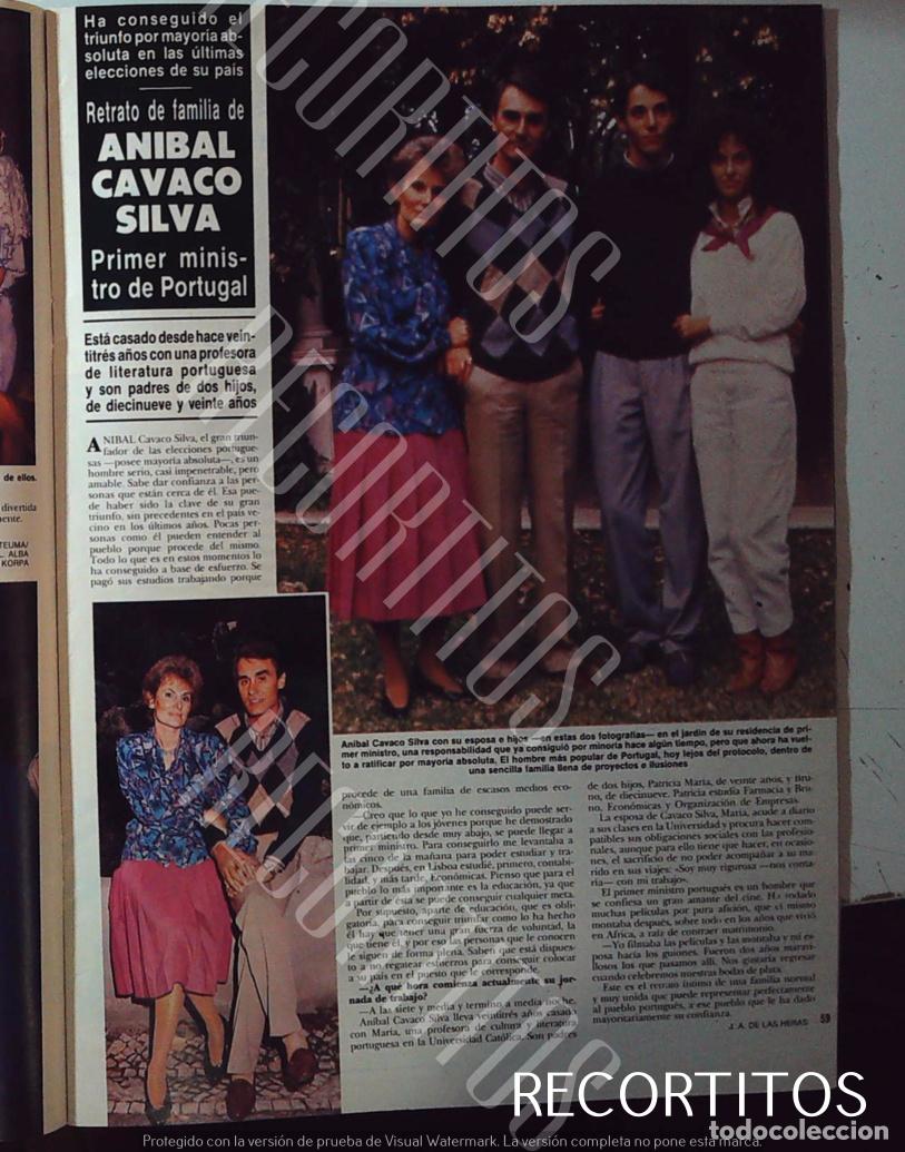 Musique de collection: ANIBAL CAVACO SILVA PORTUGAL EN FAMILIA PRIMER MINISTRO