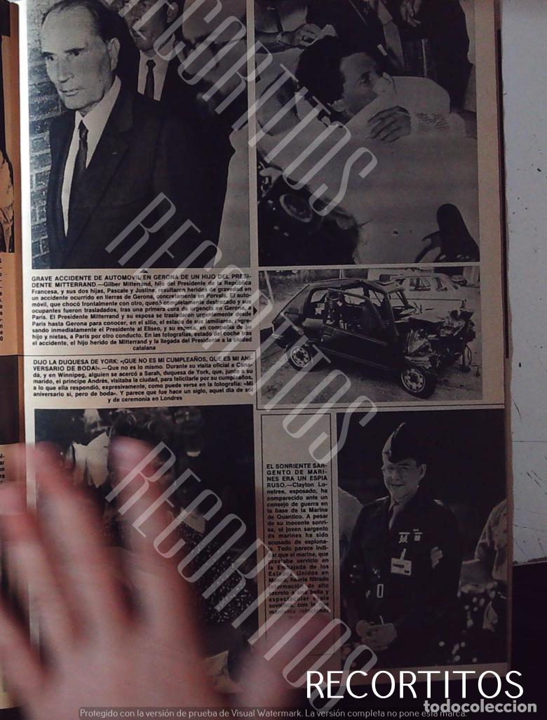 M&uacute;sica de colecci&oacute;n: ACCIDENTE DEL HIJO DE MITTERRAND EN GERONA - Foto 1
