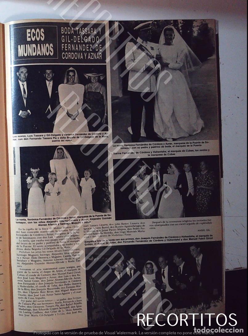 Musiksammlung: BODA TASSARA GIL DELGADO FERNANDEZ DE CODOVA Y AZNAR