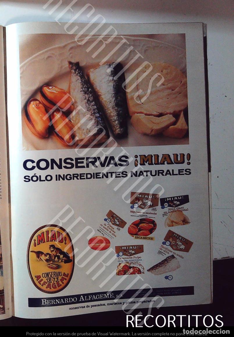 Musiksammlung: MIAU CONSERVAS ANUNCIO PUBLICIDAD