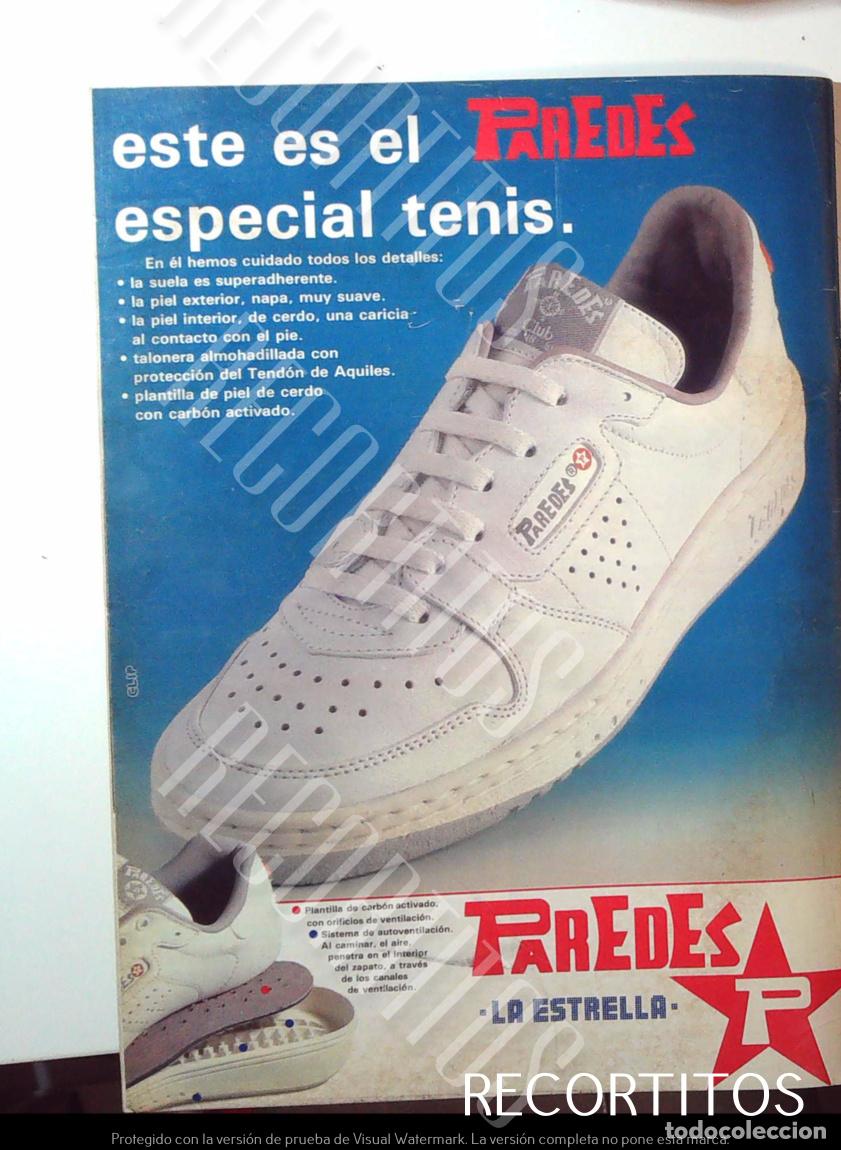 Musiksammlung: paredes calzados deportivas anuncio publicidad