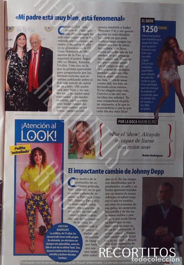 Musica di collezione: CHABELI IGLESIAS PADRE ANGEL JENNIFER LOPEZ JLO JOHNNY DEEP CRISTINA RODRIGUEZ