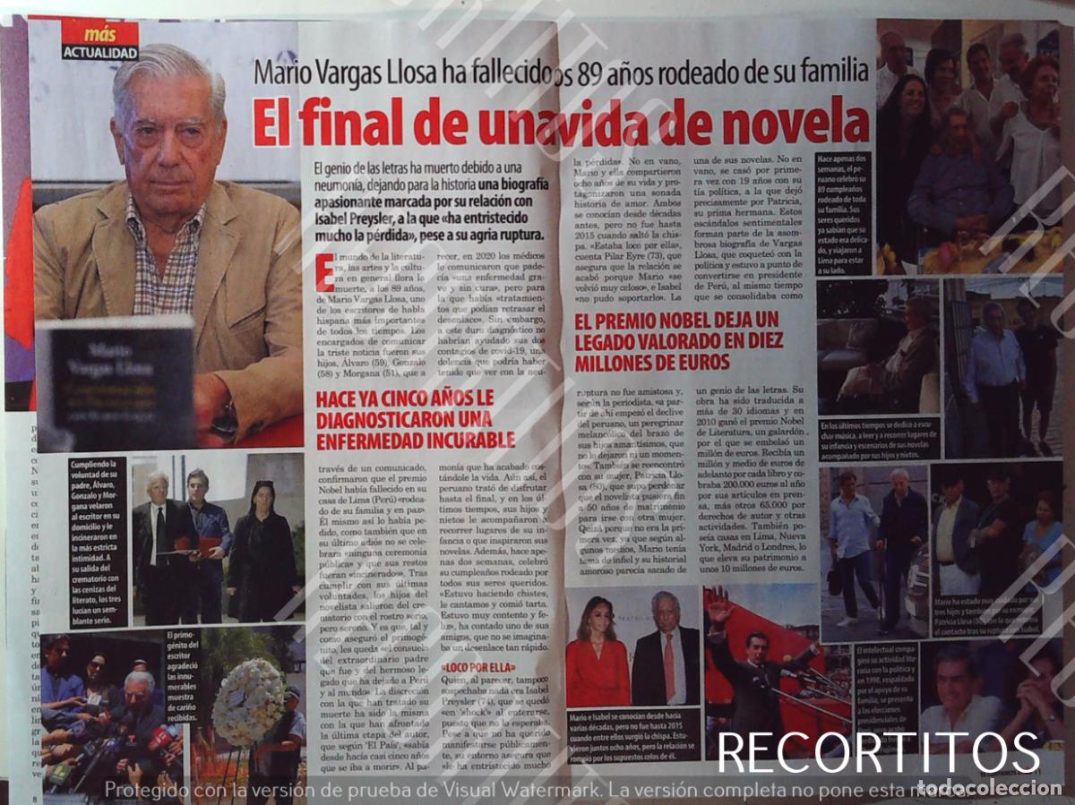 M&uacute;sica de colecci&oacute;n: MARIO VARGAS LLOSA VIDA Y OBRA - Foto 1