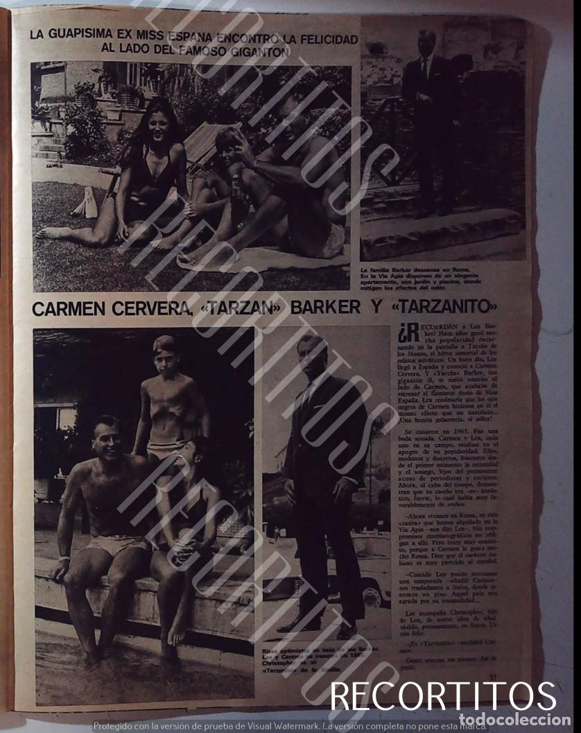 Collectible Music: LEX BARKER CARMEN CERVERA TITA TARZAN EL HIJO DE LEX MISS ESPA&Ntilde;A