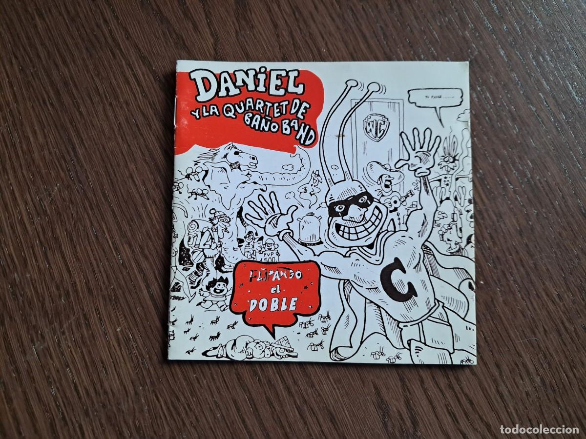 Collectible Music: peque&ntilde;o librito de CD de m&uacute;sica, con letra canciones, Daniel y la quartet de ba&ntilde;o band, flipando ...