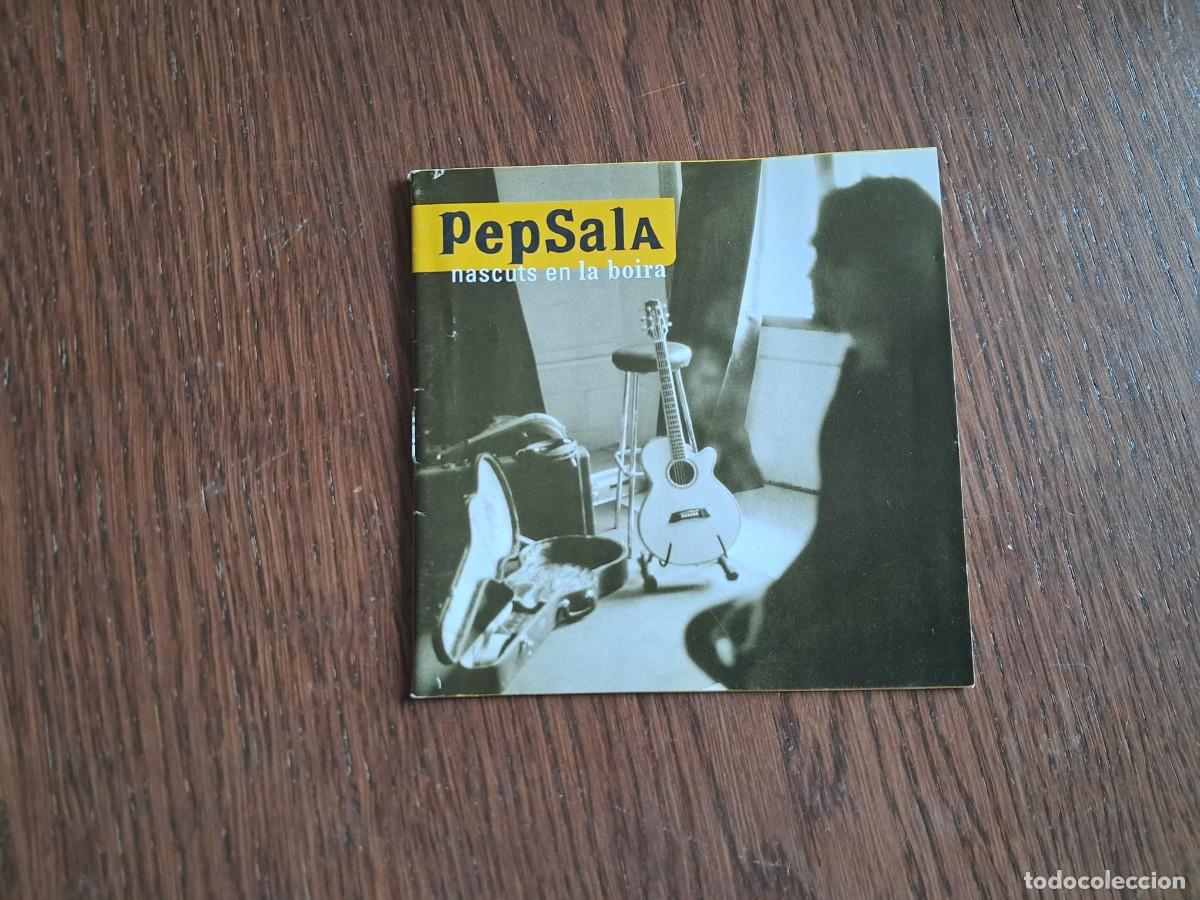 Musique de collection: peque&ntilde;o librito de CD de m&uacute;sica, con letra canciones, Pep Sala, nascuts en la boira.