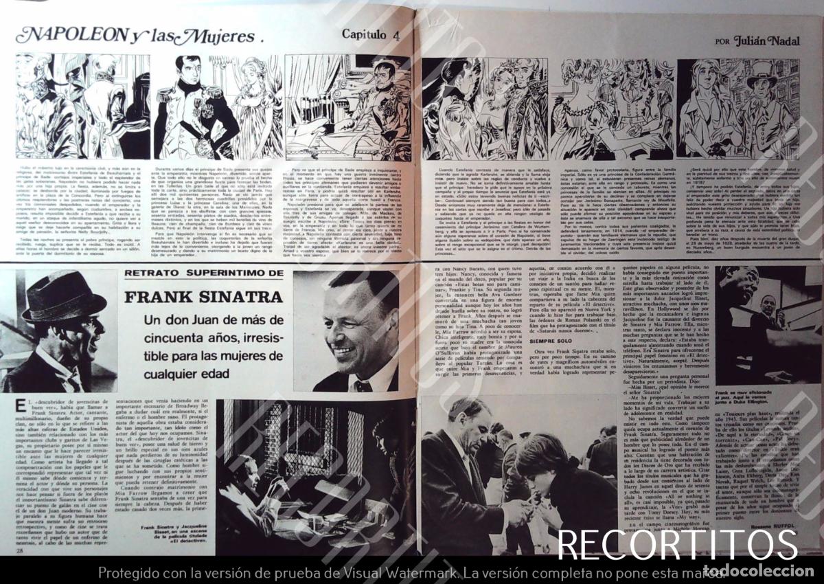 M&uacute;sica de colecci&oacute;n: FRANK SINATRA JACQUELINE BISSET - Foto 1