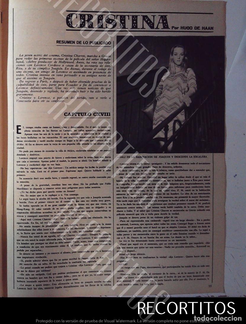 Musique de collection: CRISTINA EN SEMANA CAPITULO 118