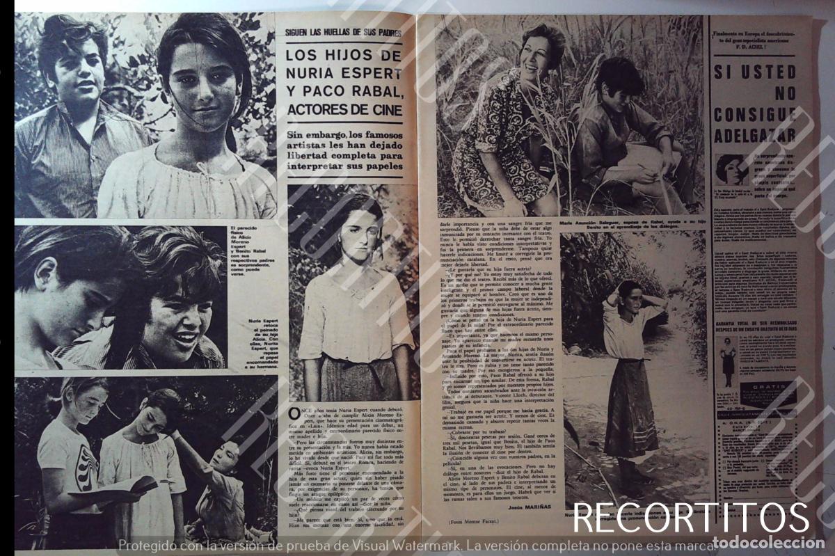 Musique de collection: LOS HIJOS DE PACO RABAL Y NURIA ESPERT