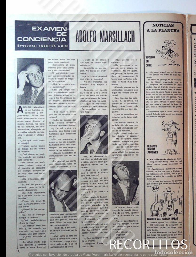 M&uacute;sica de colecci&oacute;n: ADOLFO MARSILLACH EXAMEN DE CONCIENCIA