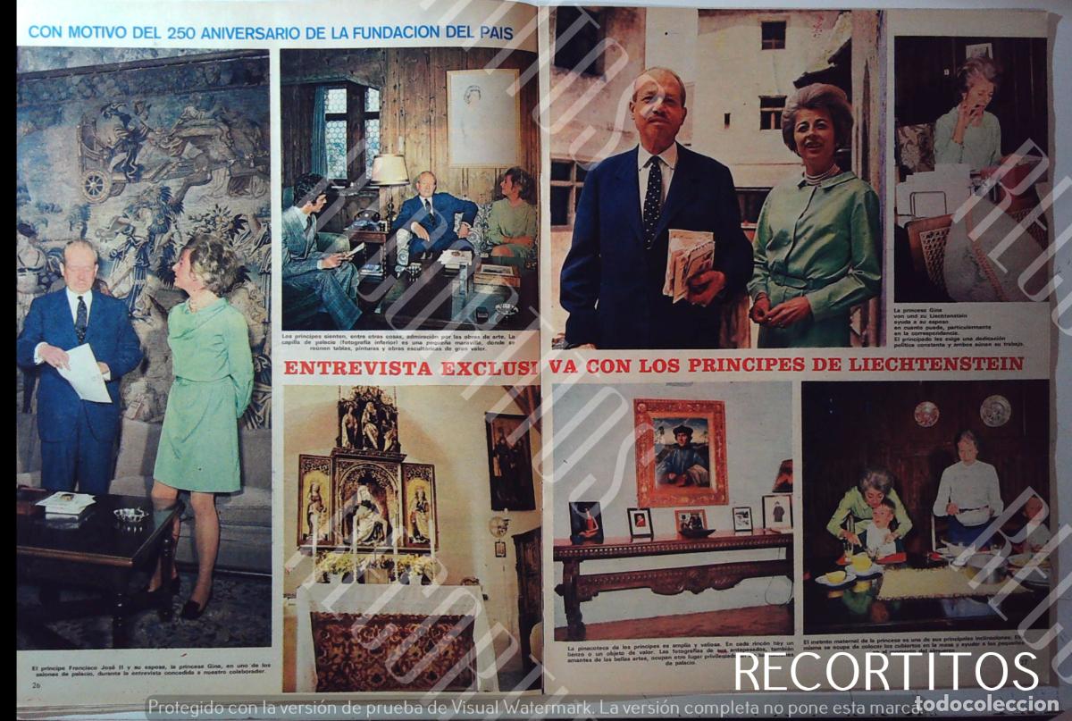 Musiksammlung: LOS PRINCIPES DE LIECHTENSTEIN FRANCISCO JOSE GINA HANS ADAM MARIE VON KIMSKY