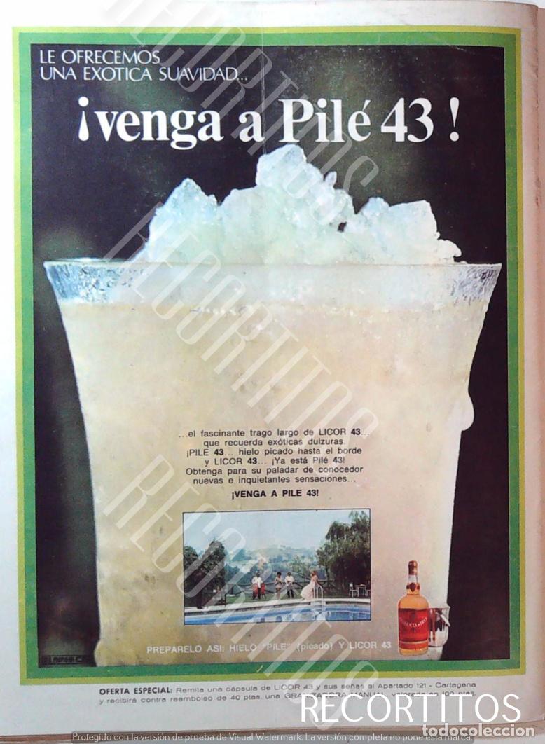 Musiksammlung: licor 43 anuncio publicidad